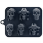 🛒 50% RABATT NU! 💀 3D Skalle Silikonisform med lock – Enkel formning & lätt uttagning – Perfekt för festdrycker och hemmabruk 🧊