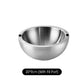 🛒 50% RABATT NU! 🥣 Dubbelväggig skål i rostfritt stål – Isolerad, Slitstark & Lättstädad – Perfekt för Dipp, Snacks, Picknick & Hushållsbruk 🌿