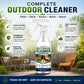 🛒 50% RABATT NU! 🌿 Rengöringsspray för flera ytor för utomhusbruk – Effektiv mot Smuts, Mossa & Alg, Väderbeständig – Perfekt för Terrass, Altan, Husfasad & Trädäck