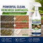 🛒 50% RABATT NU! 🌿 Rengöringsspray för flera ytor för utomhusbruk – Effektiv mot Smuts, Mossa & Alg, Väderbeständig – Perfekt för Terrass, Altan, Husfasad & Trädäck