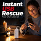 🔥50% RABATT NU🔦🔋 Portabel nödladdare till mobiltelefon Drivs med AA-batterier, inbyggd LED-ficklampa, perfekt för resor och nödsituationer utomhus
