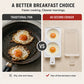 🔥50% RABATT NU! Äggkokare för mikrovågsugn med snabb och enkel äggkokning, perfekt för frukost 🥚🍳⏱️✅💥