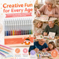 🛒50% RABATT NU! 🎨Utdragbar glittergelpenna set – Livfullt glitterbläck, snabbtorkande med tunn spets, idealisk för journaling, teckning och kreativa projekt ✨🖊️