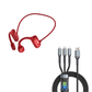 🛒50% RABATT NU! 🎧AI‑benledningshörlurar med 2K 60FPS‑kamera – Översättning för 160 språk, AI‑röstassistent, Bluetooth 5.3, endast 32 g lättvikt ✨