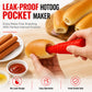 🛒50% RABATT NU! 🌭Läckagesäker verktyg för korvberedning – Praktisk kökshjälpare för att skära och förbereda korvar utan spill ✨