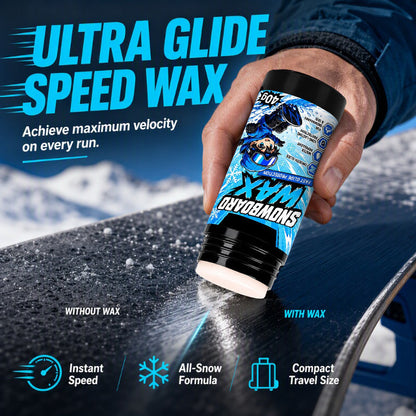 🛒50% RABATT NU! ⛷️Snabb gnidvaxpinne för snowboard – Enkel och smidig vaxning ✨
