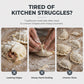 🔥50% RABATT NU!🥟Sats med dumplingspress och degskärare – Enkel hembakning av dumplings✨ Facebook 广告精简文案
