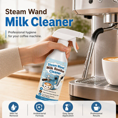 🔥50% RABATT NU!☕Rengöringsspray för mjölkrester på ångrör – Effektiv rengöring för espressomaskinens ångstav✨