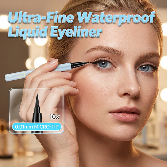 🔥50% RABATT NU!👁️Vattentät ultraflytande eyelinerpenna – smutsbeständig, perfekt för nybörjare, svart & brun✨