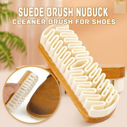 🔥50% RABATT NU!🧹Gummiborst för mockaskor – Skonsam rengöring för mocka✨