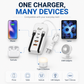 🔥🎁NYHET – 50 % RABATT!⚡USB‑laddningsstation med flera portar – ladda flera enheter smidigt på skrivbordet🔌✨