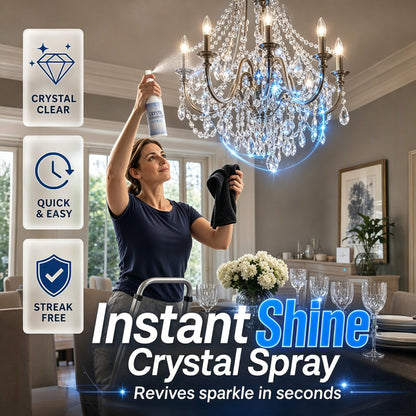 🔥50% RABATT NU!💎Rengöringsspray för kristallkronor – snabb och skonsam rengöring av ljuskronor✨