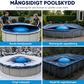🔥50% RABATT NU! Rund uppblåsbar luftkudde, skyddar pool under vinterförvaring 🏊❄️