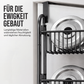 🔥50% RABATT NU!🚪Dörrhängande förvaringsorganisatör – borrfri montering, flervåningskorgar i kolstål, platsbesparande design🧺✨