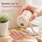 ✨Hot Sale 50% OFF🔥360° Rotating Multi-Compartment Pill Organizer