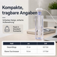 🔥50% RABATT NU! 💨Kompakt USB-luftfuktare, bärbar & tyst för hemmet ✨