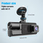 🔥50% RABATT NU! 🚗Trippel‑kamera dashcam 1080P med mörkerseende & G‑sensor 📸