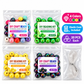 DIY Electroplated Glossy Round Beads Craft Set