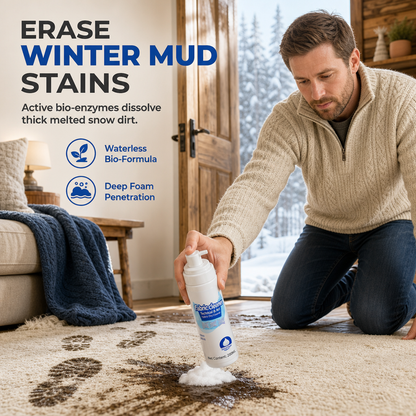 🔥50% RABATT NU! Vattenfritt rengöringsskum 200 ml för soffor, madrasser & mattor, tar bort fläckar utan heltvätt 🛋️🧽✨✅💥