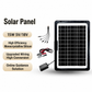 📢The first choice in emergencies💥Multifunctional Outdoor Solar Panel with USB Port and Voltage Regulator for Mobile Phones