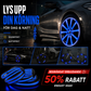 🛒 50% RABATT NU! 🚗 Reflekterande klistermärken för bilfälgar – Ökad nattsäkerhet, Köp 2 för framhjul, Köp 4 för hela bilen ✨💥