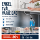 🧴 50% RABATT NU! 💧 Diskmedelsdispenser för Köksvask – 99cm Slang & 360° Rotation – Perfekt för Rent & Snyggt Kök – Enkel Installation 🏠