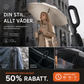 🛒 50% RABATT NU! ☔ Automatiskt hopfällbart paraply – Vind‑ & vattentätt, kompakt med öglespänne, perfekt för vardag, resor och utomhus 🌬️💧