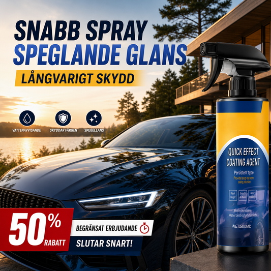 📣📣KÖP 1 FÅ 1 GRATIS🔥POPULÄR ERBJUDANDE✨Avancerad snabbverkande bilbeläggningsspray