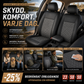 🔥 Idag 50 % RABATT! 🚗 Lättskötta PU-läder bilsätesskydd – Håller smutsen borta & ger bilen ett stilfullt utseende 🚙