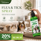🍃Naturligt spray mot loppor och fästingar för hundar och katter🐾 Håll ditt älskade husdjur fritt från skadedjur