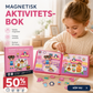 🛒 50% RABATT NU! 🧲 Magnetisk vikbar aktivitetsbok för barn – pedagogiskt pussel med olika scener, utvecklar kreativitet ✨👶
