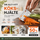 🔥50% RABATT NU🧅 3-i-1 mångsidigt köksverktyg Strimlar, skalar och förbereder salladslök enkelt och snabbt i köket✨