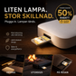 🔥50% RABATT NU💡 Mini bärbar USB LED-nattlampa ✨ Mjukt behagligt ljus, kompakt storlek, perfekt för sovrum, resor, skrivbord och nattliga besök till badrummet