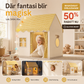 🏰 50% RABATT NU! ✨ Mysigt lektält för barn – perfekt för fantasilek, läsning & mysiga stunder hemma